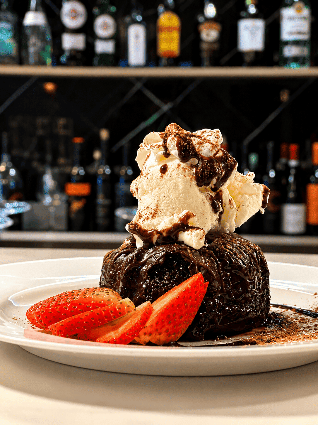 Dessert selection